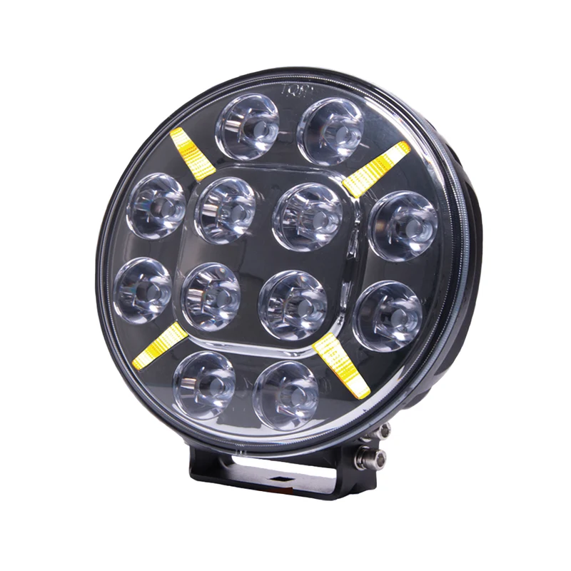 Boreman 1001-1620 Spot LED avec feu de position ambre et transparent