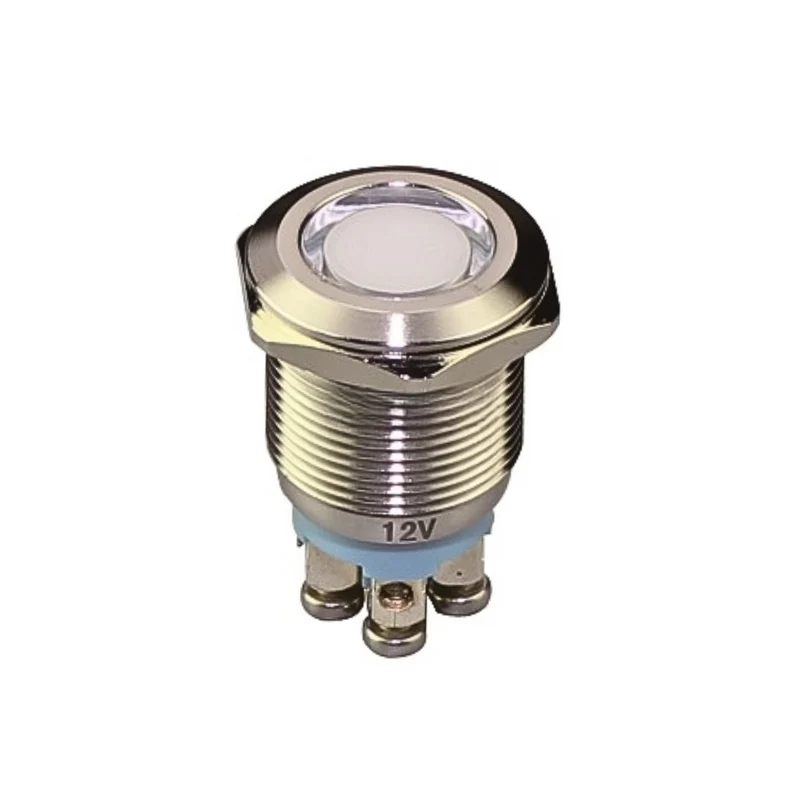 Voyant lumineux 12 V / Tricolore : rouge, vert et bleu / IP67