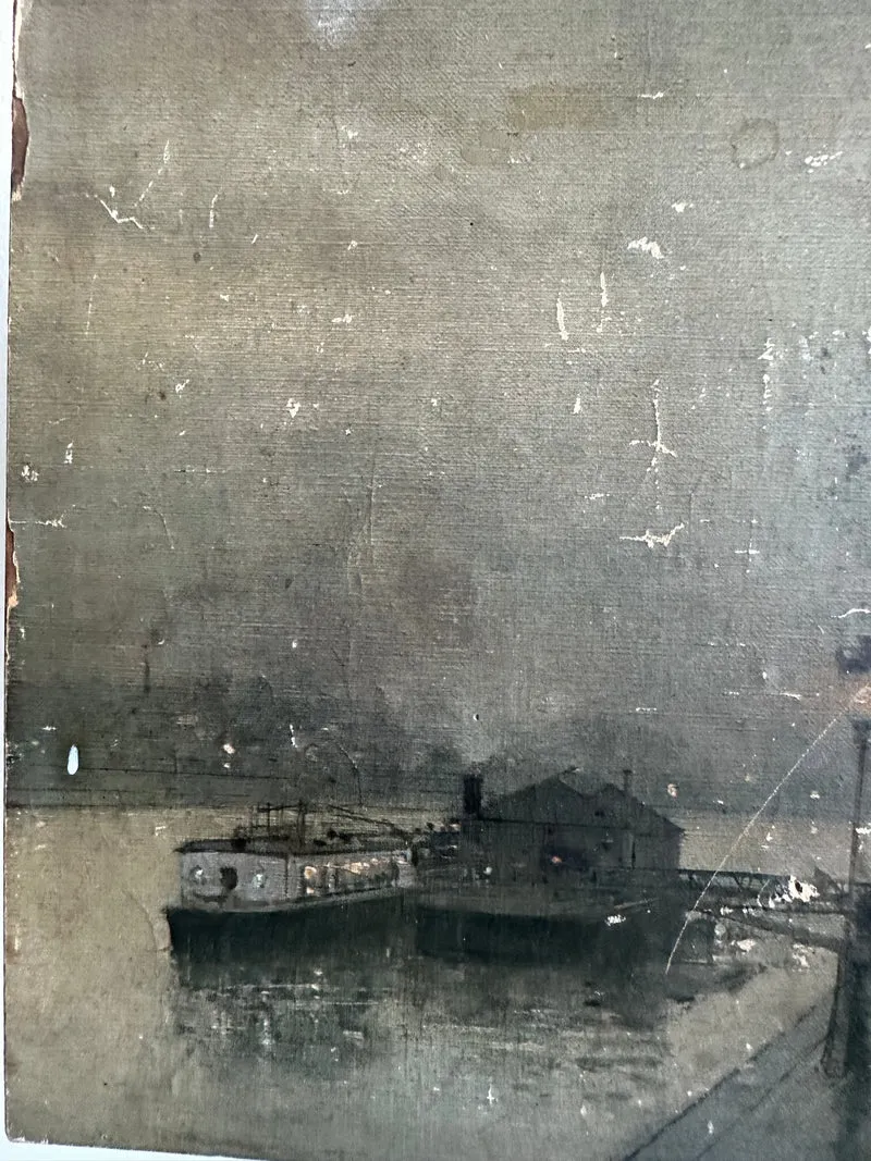 Impression sur planche d'après Loir Luigi