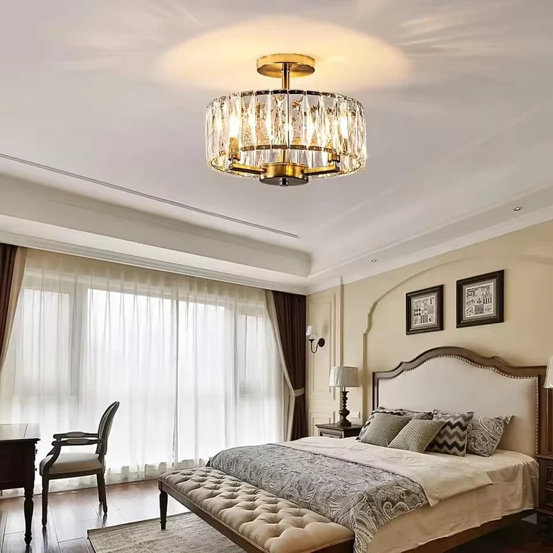 Plafonnier Design en Verre