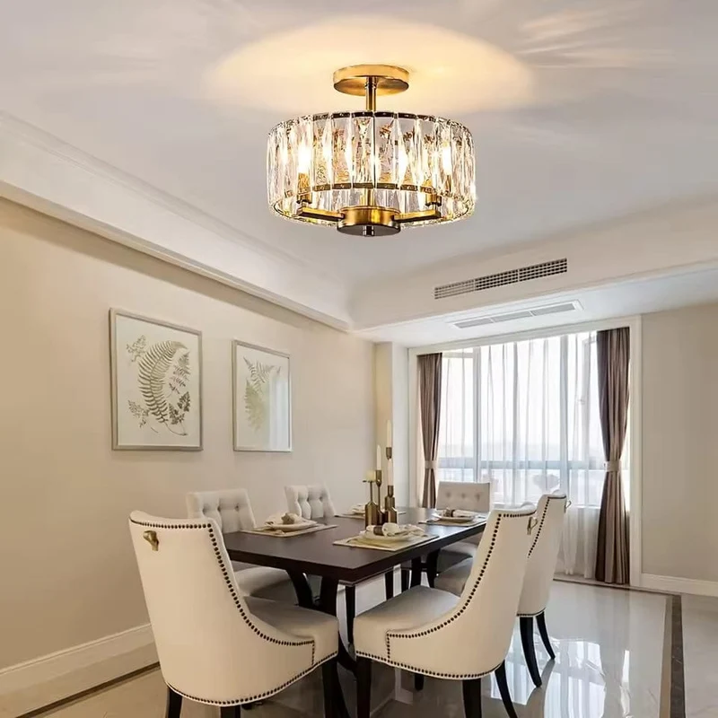 Plafonnier Design en Verre