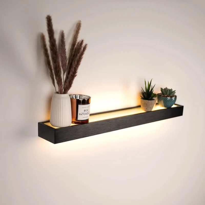 Applique murale LED etagere