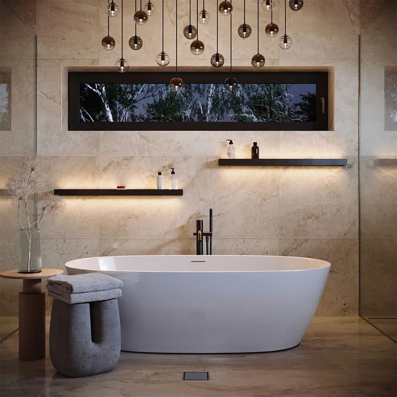 Applique murale LED etagere