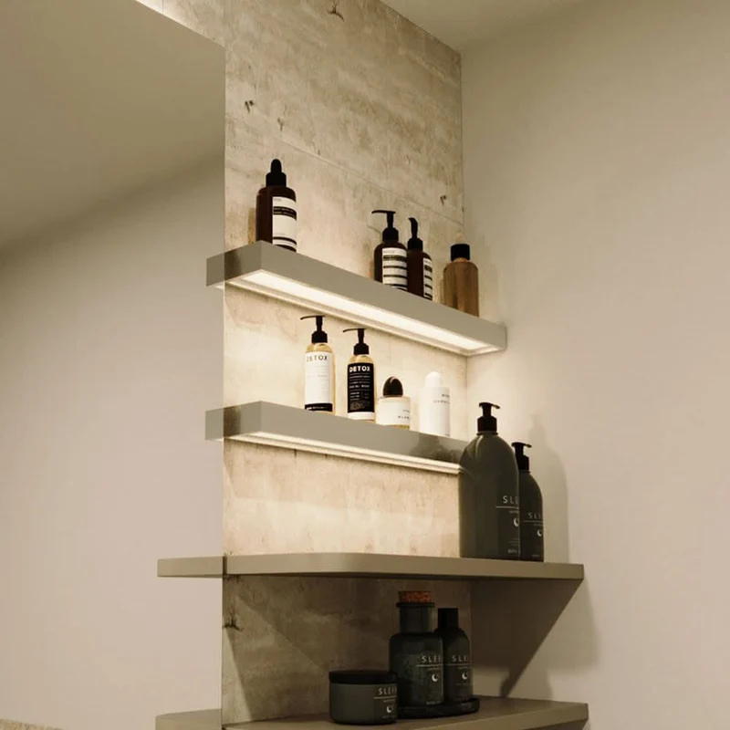 Applique murale LED etagere
