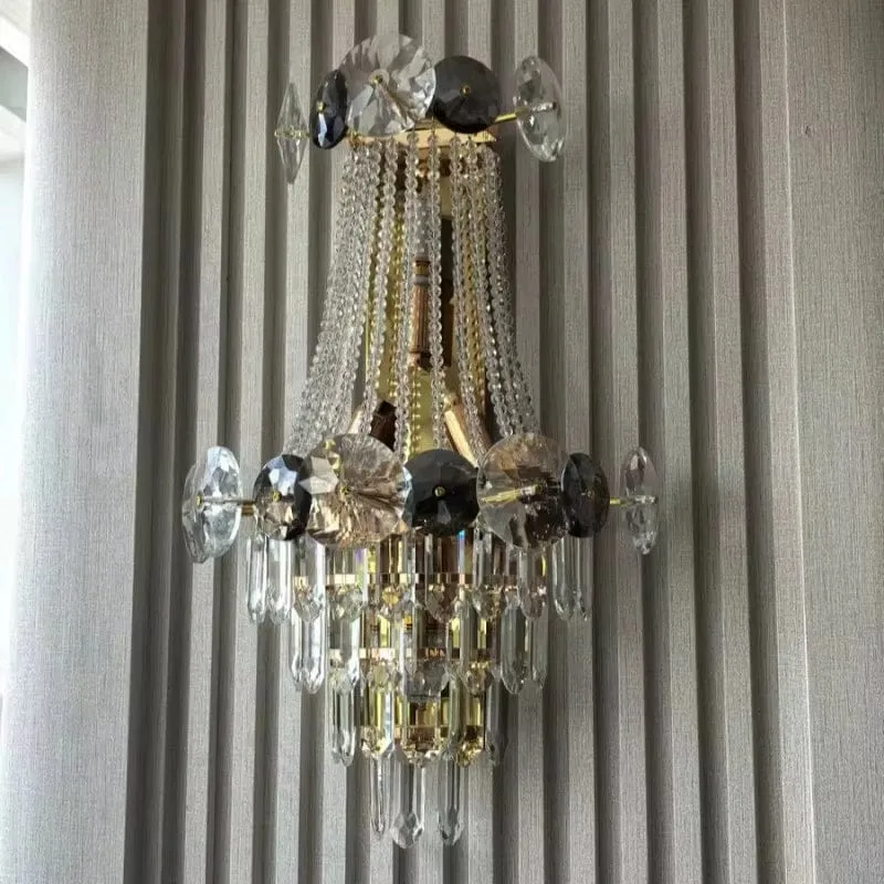 Luminaire mural en cristal