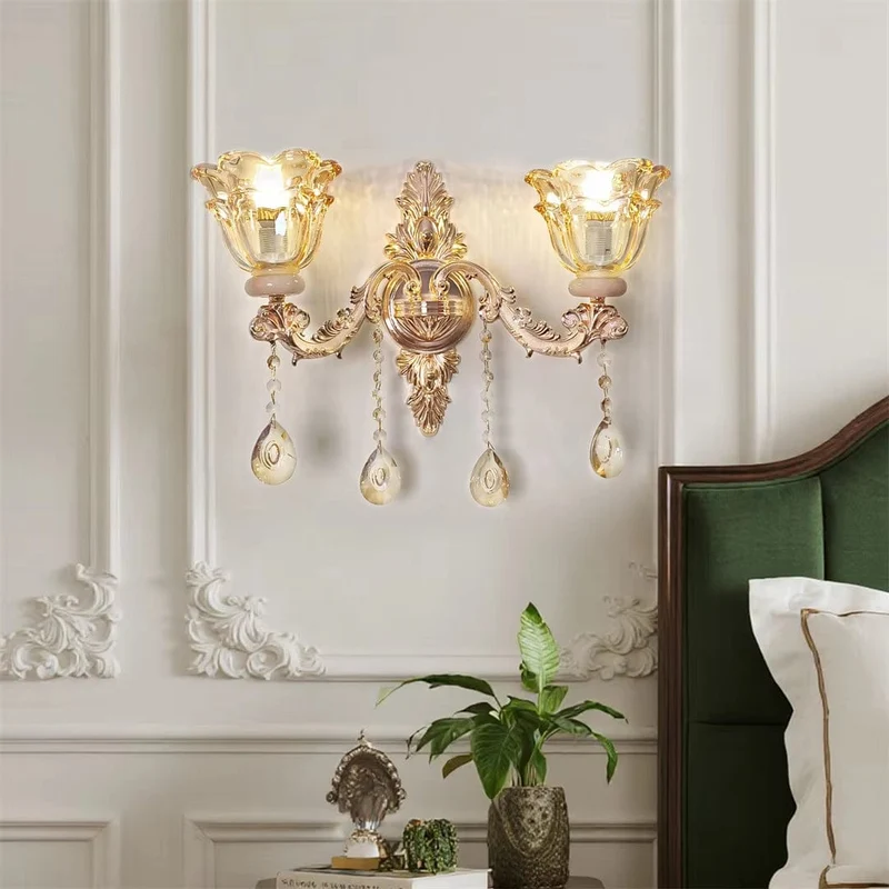 Applique en chandelier cristal