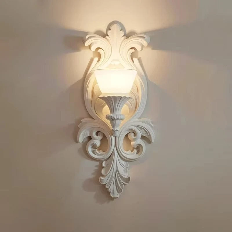 Applique blanche vintage