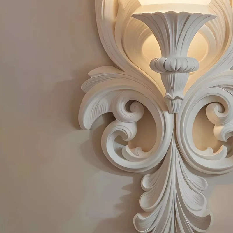 Applique blanche vintage