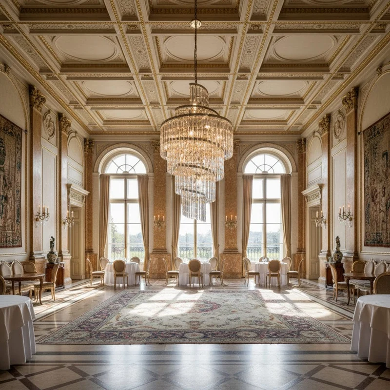 Lustre Suspension 100cm Grande Salle ERP