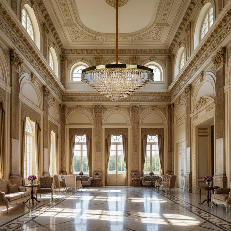 Lustre Luxe Grande Salle 150cm
