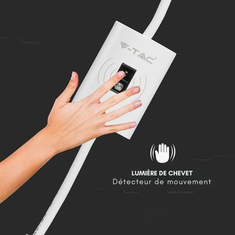 Interrupteur Mouvement IR Courte Portée Dimmable pour Bande LED 24W DC12V