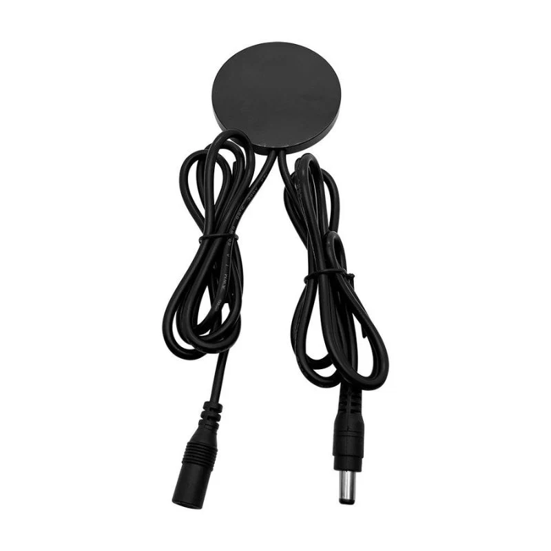 Interrupteur Invisible à Effleurement Dimmable DC12-24V Noir