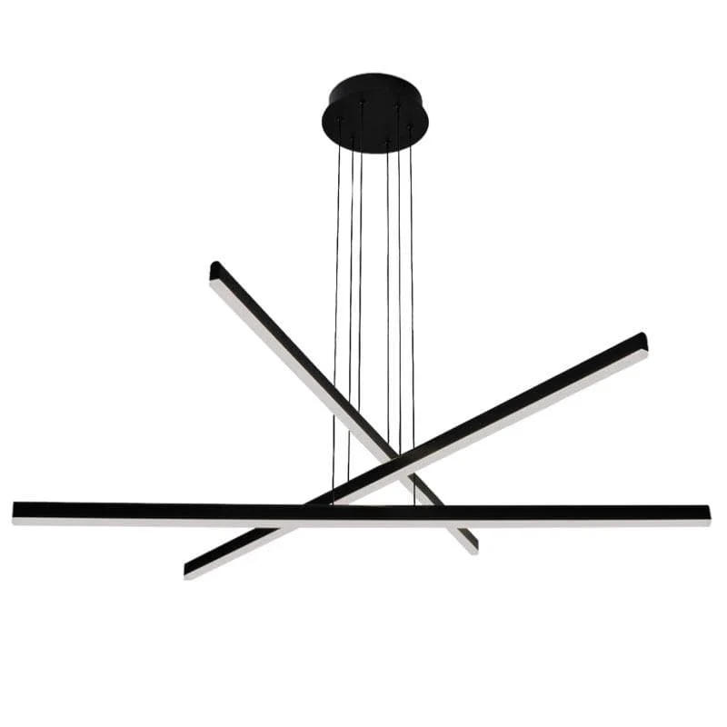 Suspension LED Zambelis 1947 noire