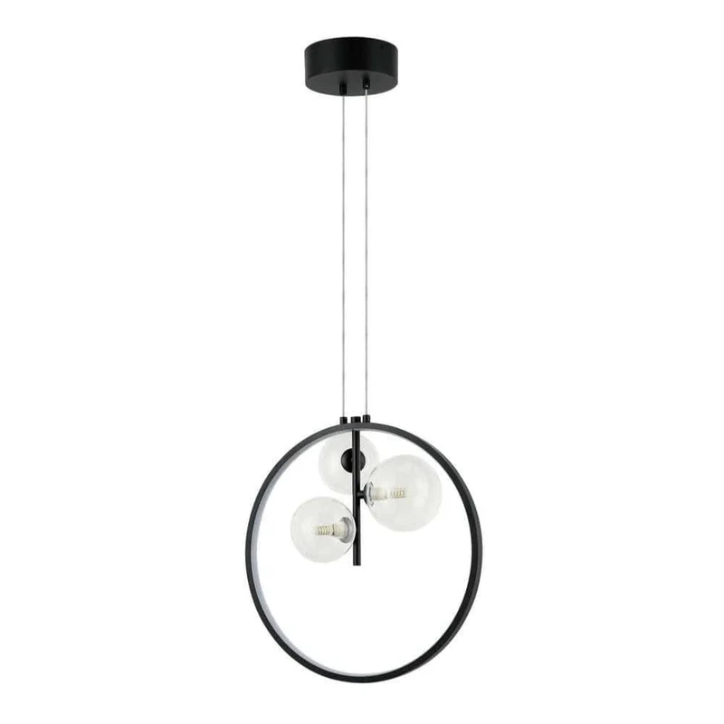 Suspension LED Zambelis 22064 noire
