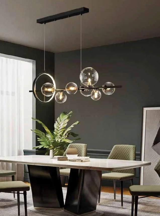 Suspension LED Zambelis 22063 noire