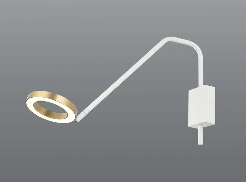 Applique murale LED Zambelis 22043 blanc/or mat