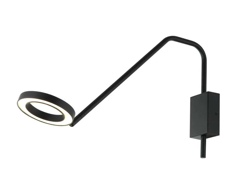 Applique murale LED Zambelis 22042 noire