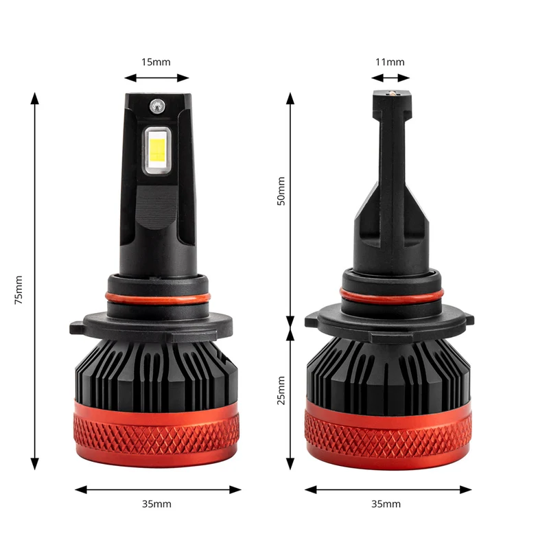 Ampoules de phares à DEL HB3 / 12V