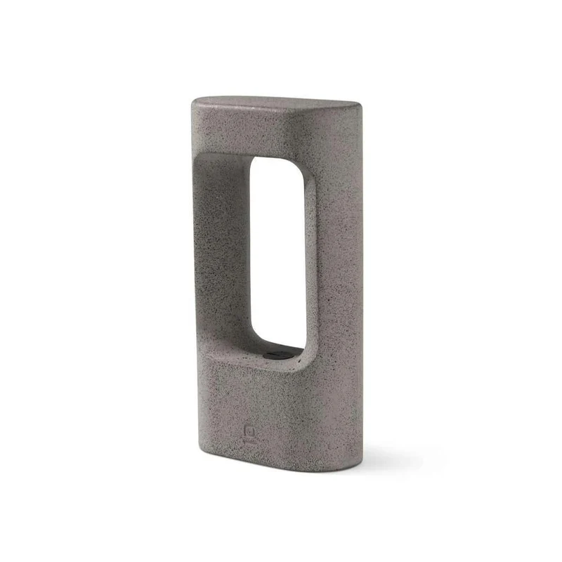 Borne lumineuse en béton TOTEM-285 LED 8W 3000K pour jardin sécurisé