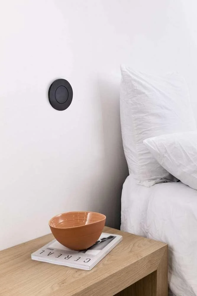 Applique liseuse encastrable CLICK LED noire