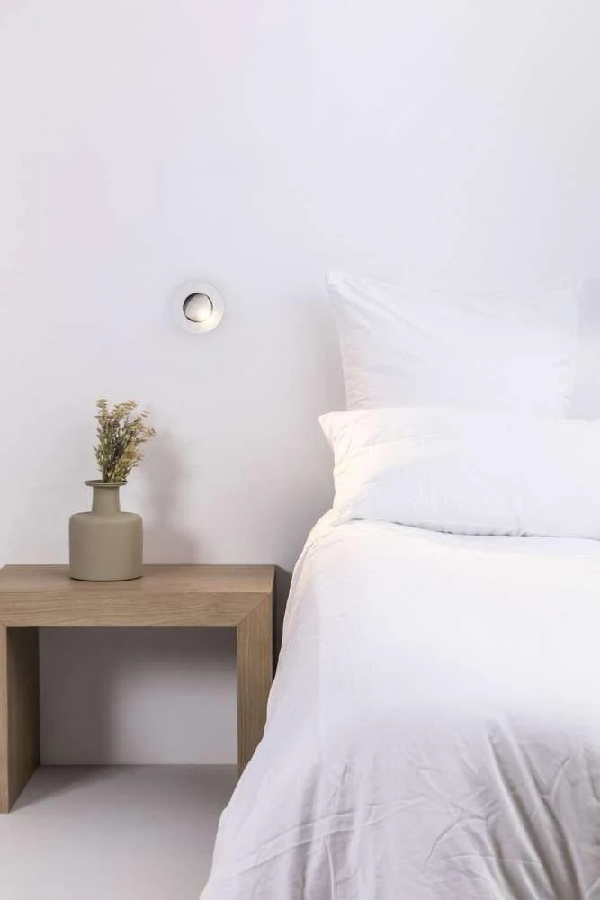 Applique liseuse encastrable CLICK LED blanche