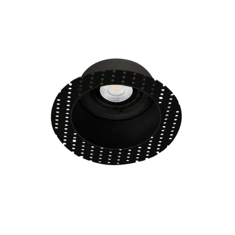 Spot encastrable FRESH rond sans collerette noir