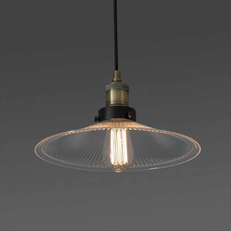 Suspension or vieilli et verre HATILA