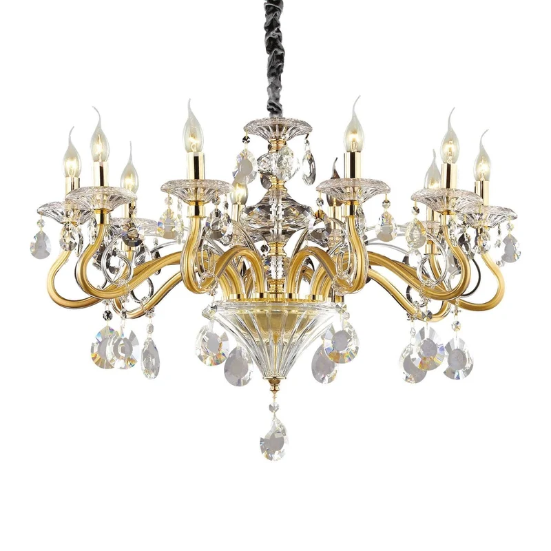 Luminaire Laiton Dore