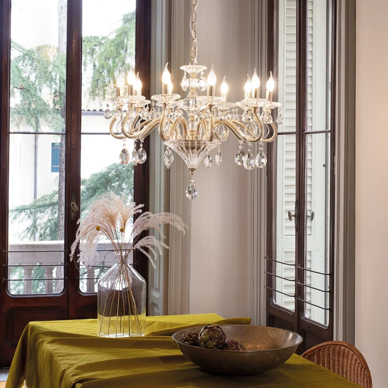 Luminaire Laiton Dore