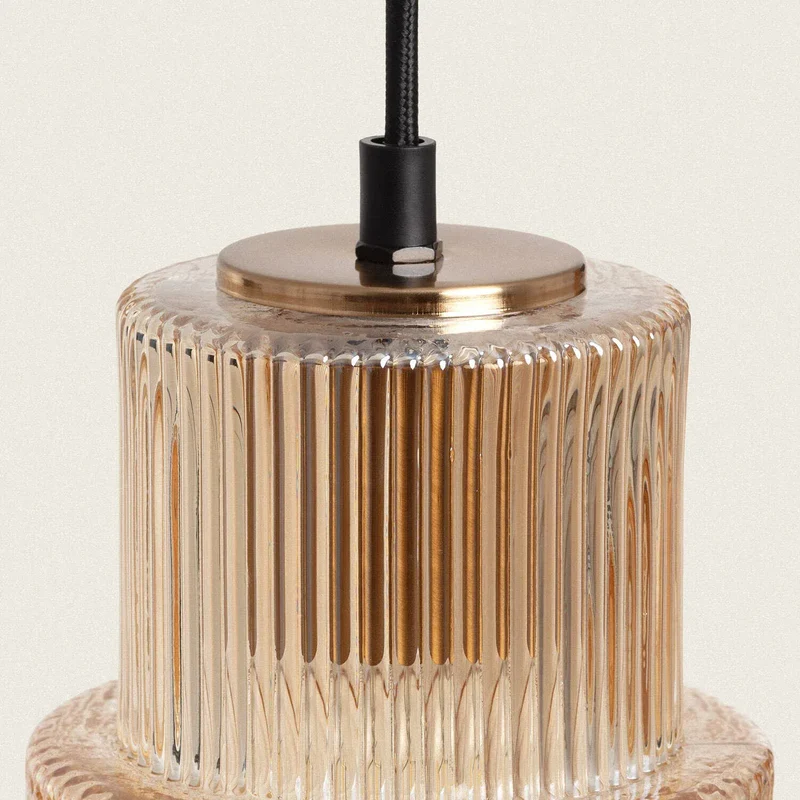 Suspension Retro en verre