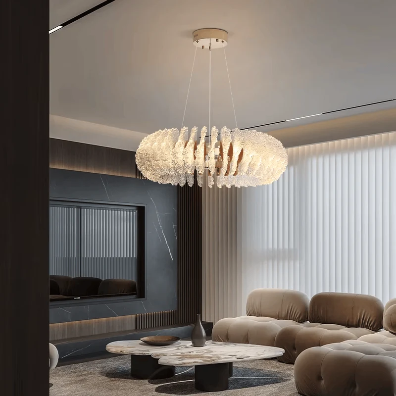 Lustre Suspension Verre