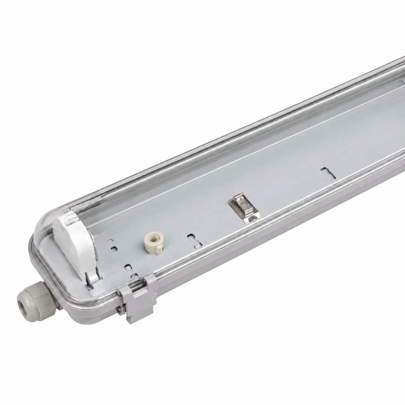Réglette étanche 150 cm pour 1 Tube LED T8 IP65 (Boitier vide) - Pack de 6