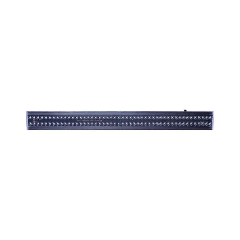 Spot Linéaire LED sur Rail Triphasé 150cm Noir - Puissance Ajustable