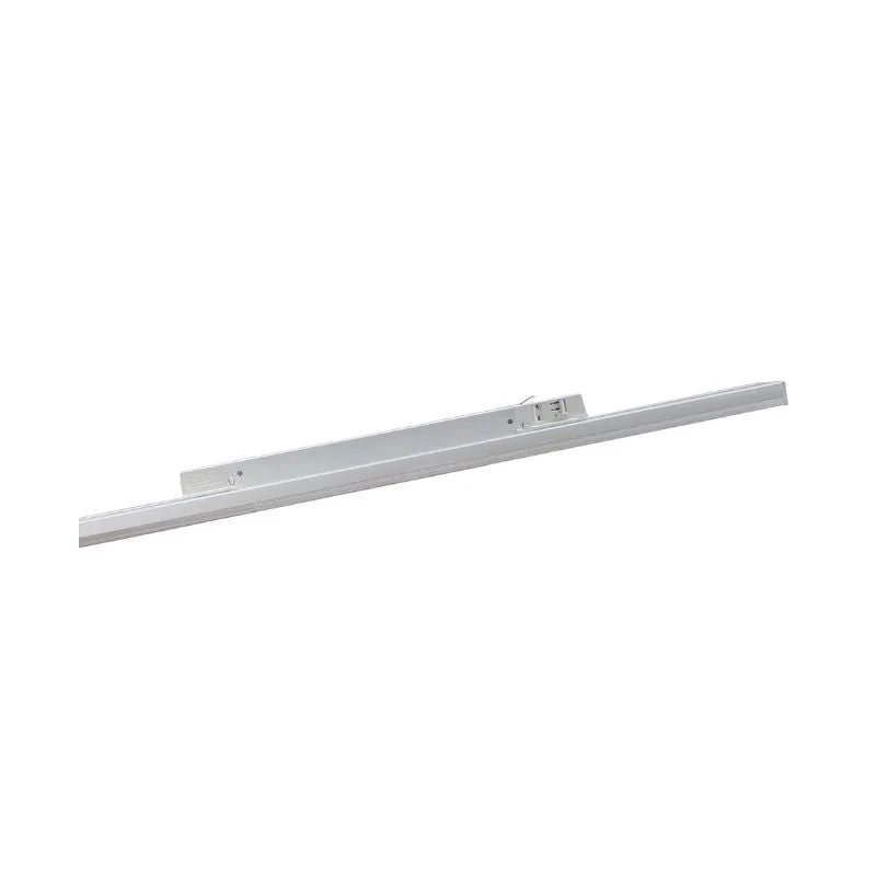 Spot Linéaire LED sur Rail Monophasé 150cm Blanc - Puissance Ajustable