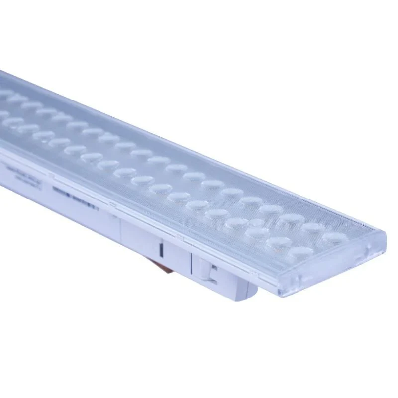 Spot Linéaire LED sur Rail Monophasé 150cm Blanc - Puissance Ajustable
