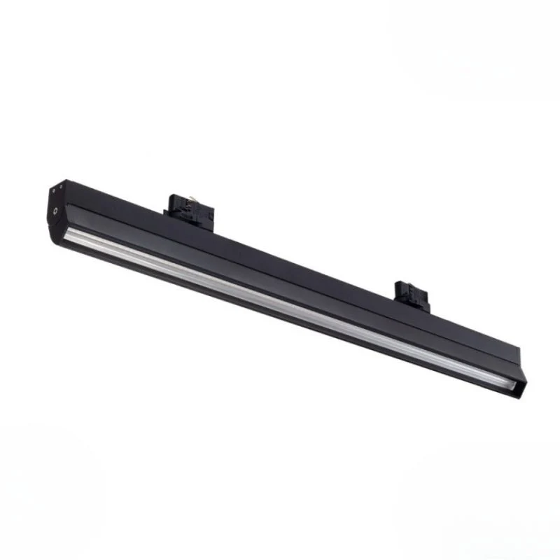 Spot LED sur Rail Linéaire Triphasé 90cm 40W Noir Garantie 5 ans
