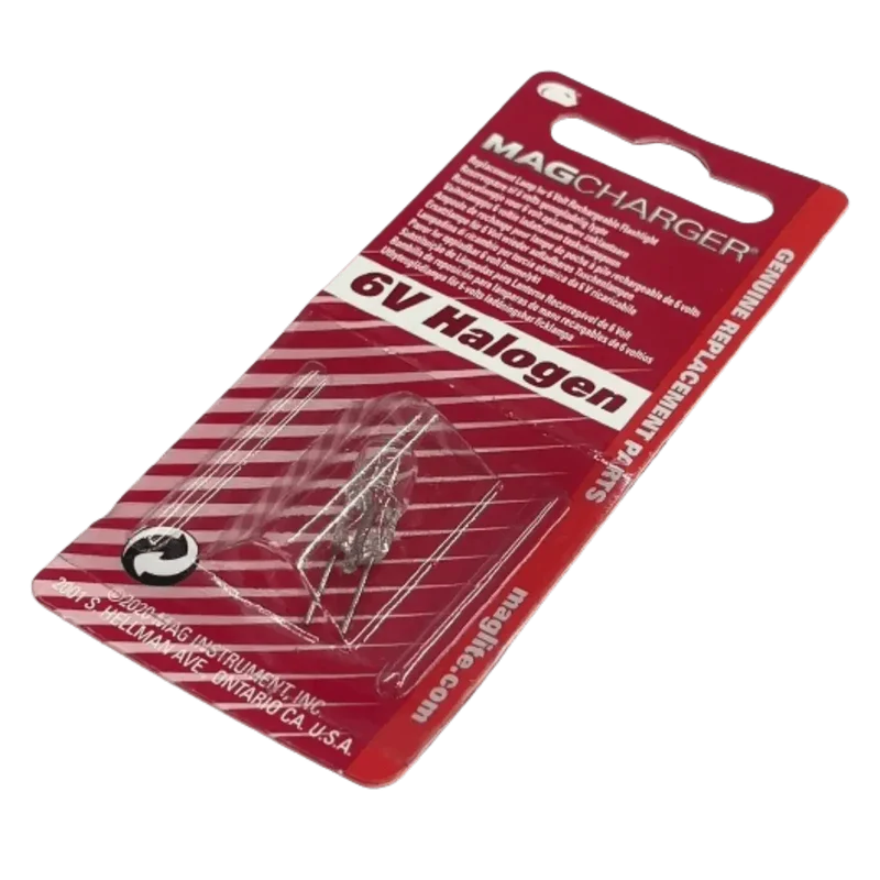 Ampoule halogène mag chargeur 6V