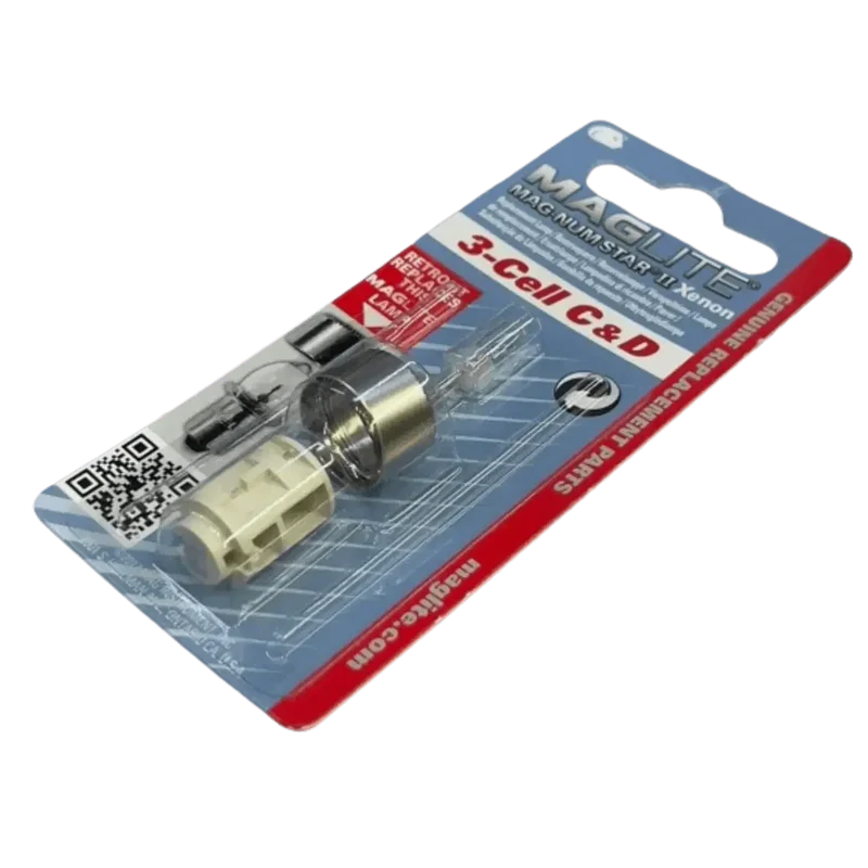Ampoule Maglite LMXA301 Xenon 3-Cell C/D Magnum Star II