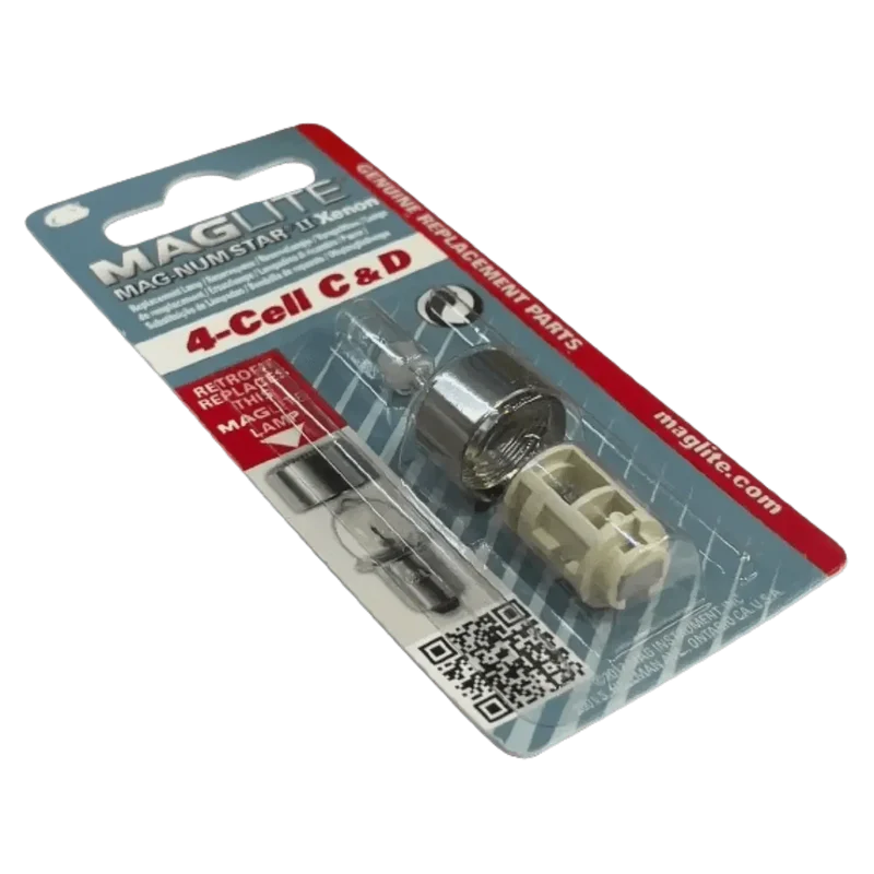 Ampoule 4-Cell C/D Mag-num Star 2 Xenon pour lampe de poche Maglite