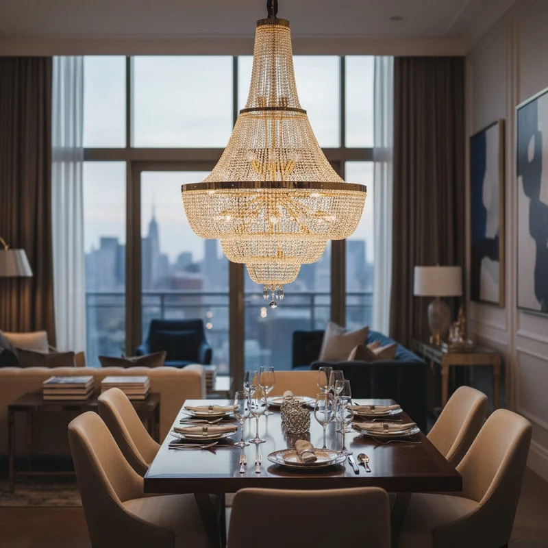 Grand Chandelier Luxe 110cm