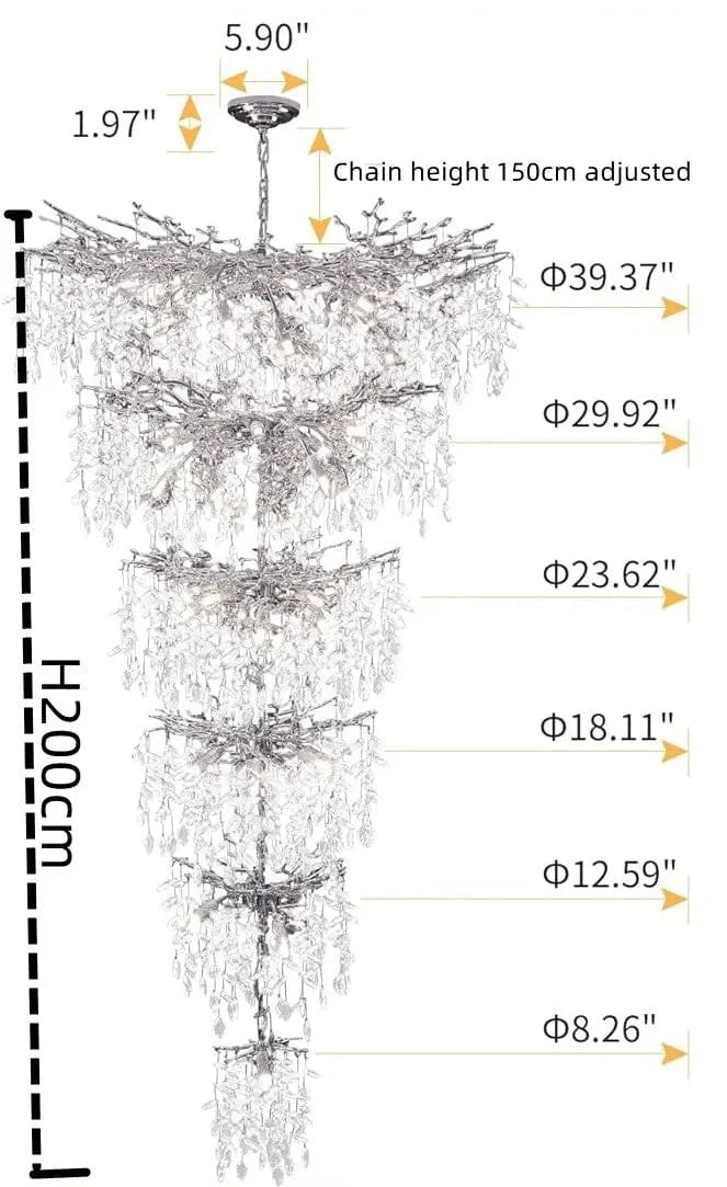 Lustre Pour Salles Reception