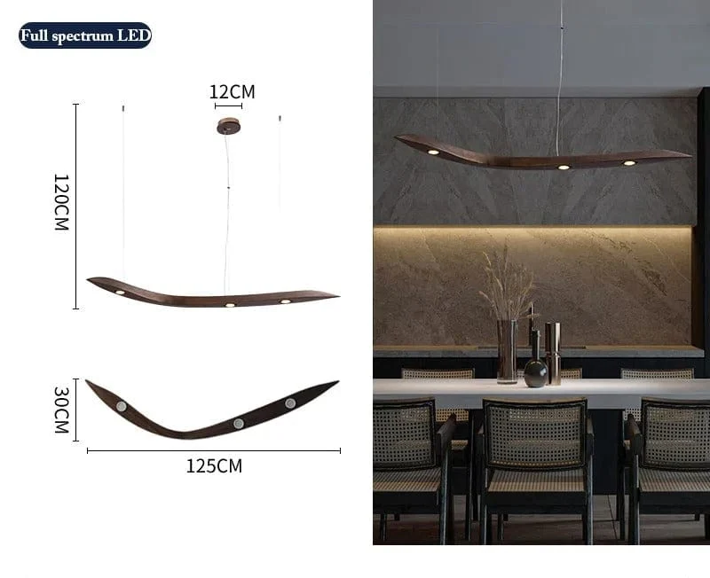 Luminaire Suspension Bois Pour Ilot