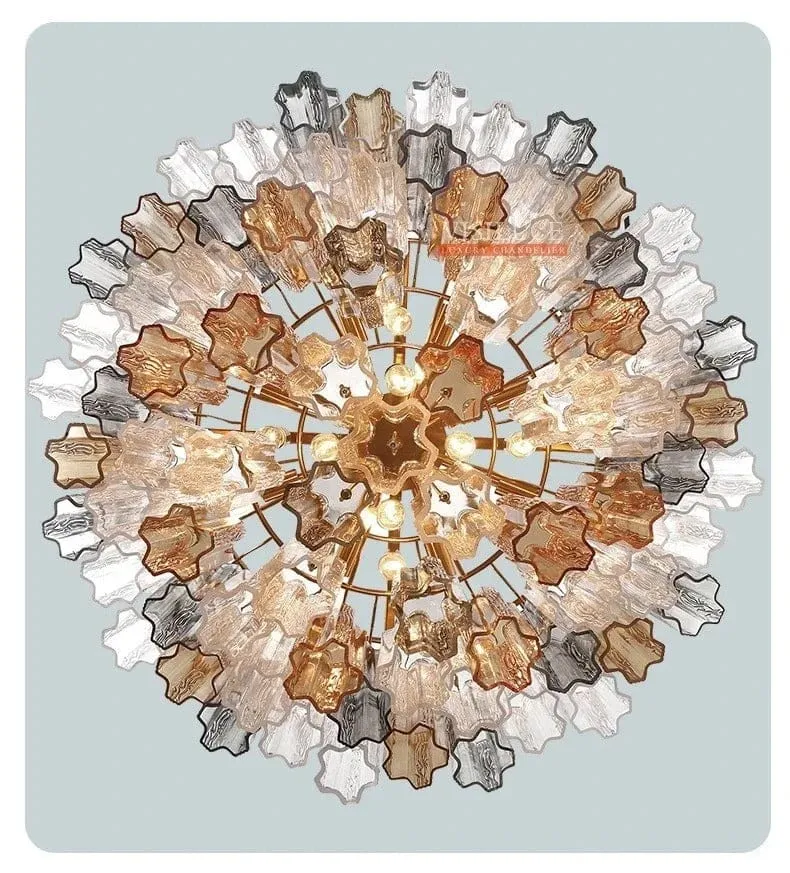 Lustre Design en Verre pour Salon