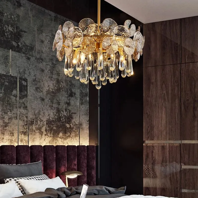 Lustre de cristal de 1m