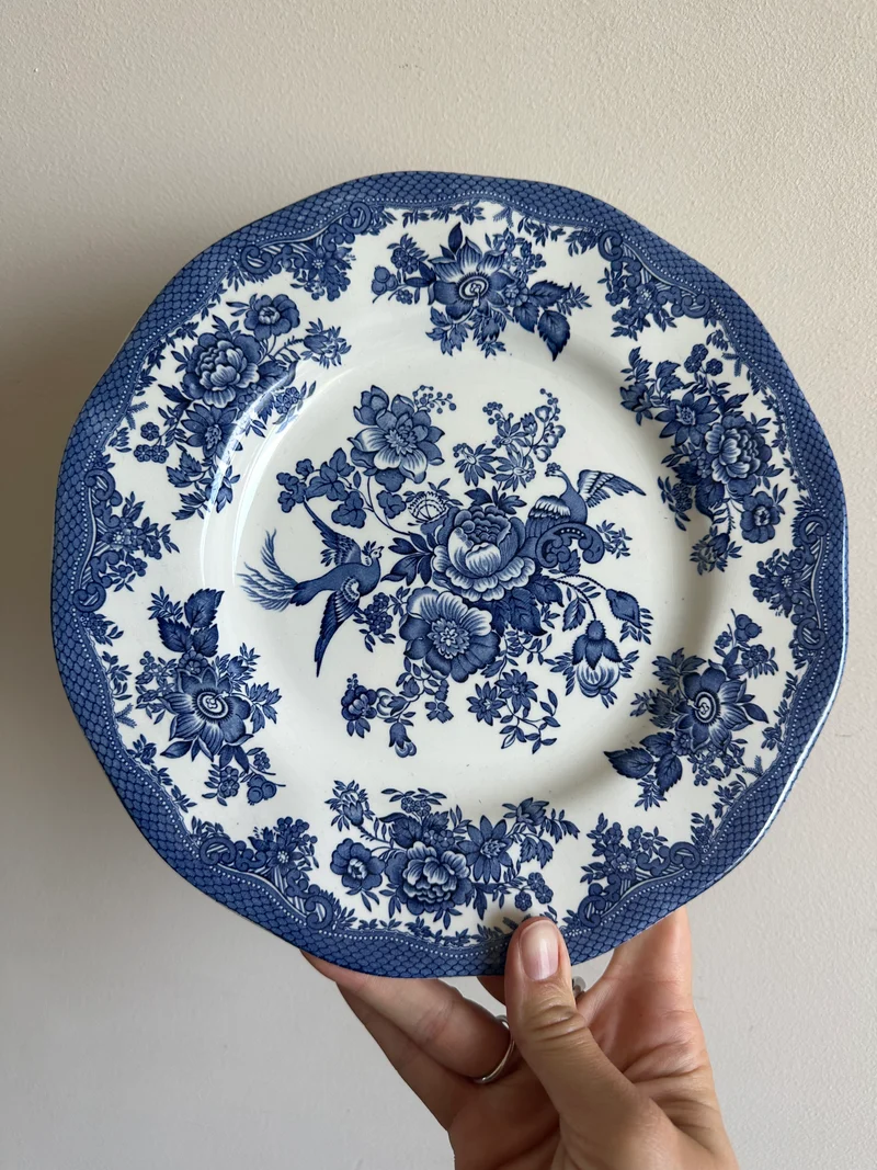 Assiettes plates x 6 Wedgwood Tunstall ltd England