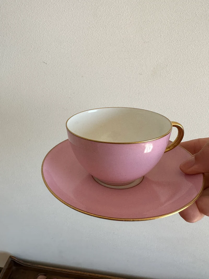 Tasses à café Haviland France Limoges 1920