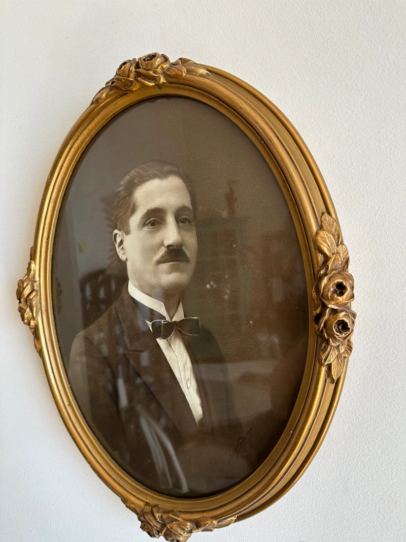 Portrait Monsieur à moustache