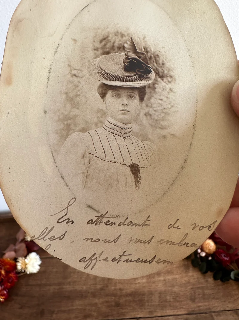 Photographie encadrée 1890