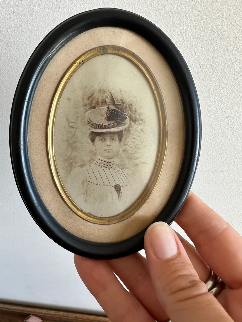 Photographie encadrée 1890