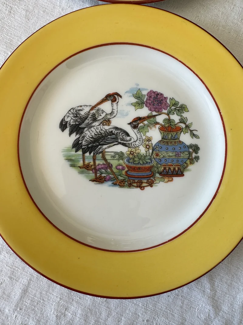 Service à dessert en porcelaine de Limoges SCD